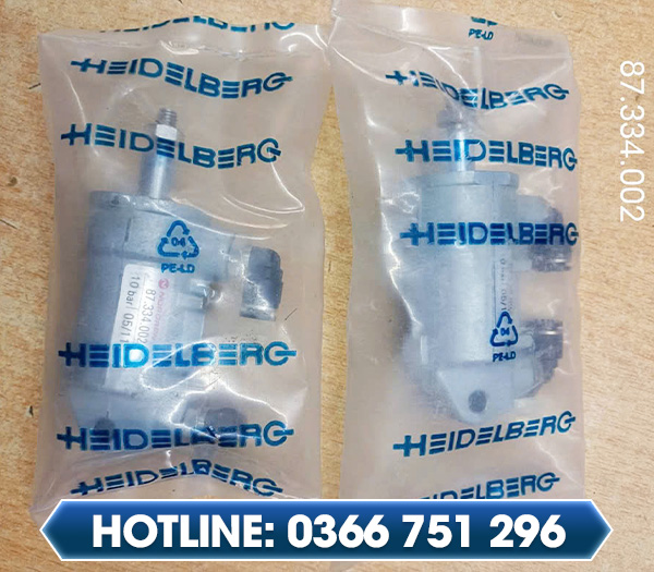 Xi lanh khí nén Heidelberg 87.334.002 - Linh Kiện Máy Văn Phòng Minh Hà - Công Ty TNHH Thiết Bị Kỹ Thuật Minh Hà Bắc Ninh