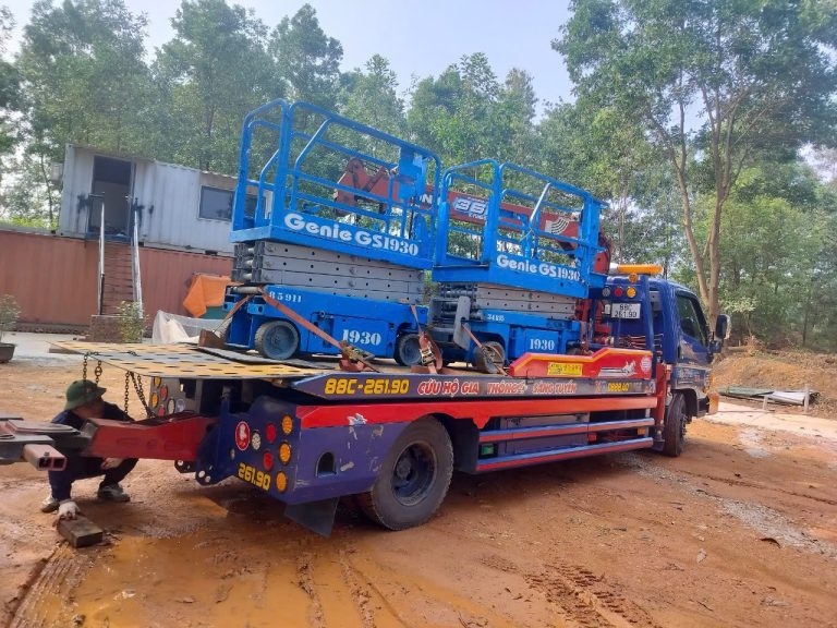 Dịch vụ cho thuê xe nâng người cắt kéo, boom lift