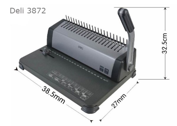 Máy đóng gáy xoắn - Văn Phòng Phẩm Phạm Gia - Công Ty CP Dịch Vụ Doanh Nghiệp Phạm Gia