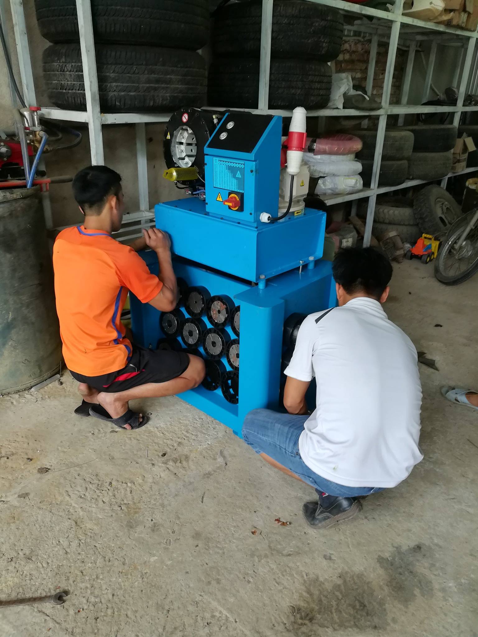Hình ảnh lắp đặt thực tế - Thiết Bị Thủy Lực Nhật Minh - Công Ty TNHH Thương Mại Và Xuất Nhập Khẩu Thiết Bị Thủy Lực Nhật Minh
