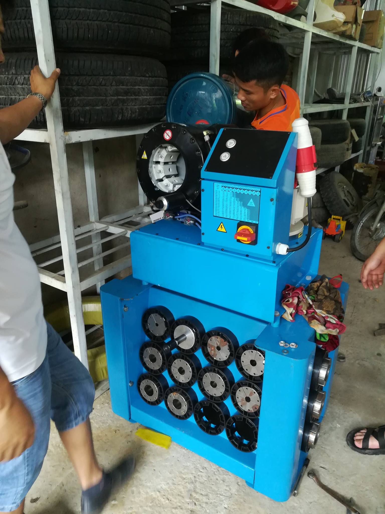 Hình ảnh lắp đặt thực tế - Thiết Bị Thủy Lực Nhật Minh - Công Ty TNHH Thương Mại Và Xuất Nhập Khẩu Thiết Bị Thủy Lực Nhật Minh