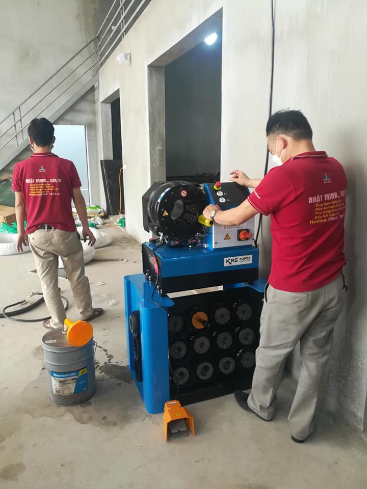 Hình ảnh lắp đặt thực tế - Thiết Bị Thủy Lực Nhật Minh - Công Ty TNHH Thương Mại Và Xuất Nhập Khẩu Thiết Bị Thủy Lực Nhật Minh