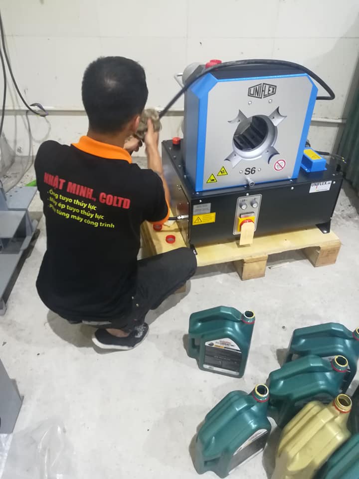 Hình ảnh lắp đặt thực tế - Thiết Bị Thủy Lực Nhật Minh - Công Ty TNHH Thương Mại Và Xuất Nhập Khẩu Thiết Bị Thủy Lực Nhật Minh