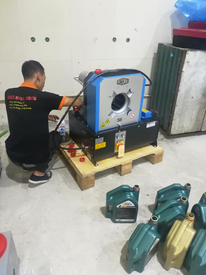 Hình ảnh lắp đặt thực tế - Thiết Bị Thủy Lực Nhật Minh - Công Ty TNHH Thương Mại Và Xuất Nhập Khẩu Thiết Bị Thủy Lực Nhật Minh