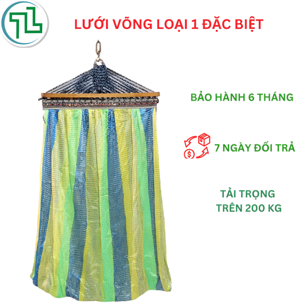 Võng xếp cán gỗ
