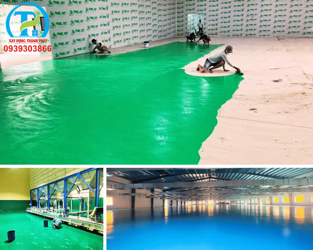 Sơn sàn nhà xưởng Epoxy chuyên nghiệp - Thi Công Sơn Epoxy Thành Phát - Công Ty TNHH Kinh Doanh & Phát Triển Xây Dựng Thành Phát