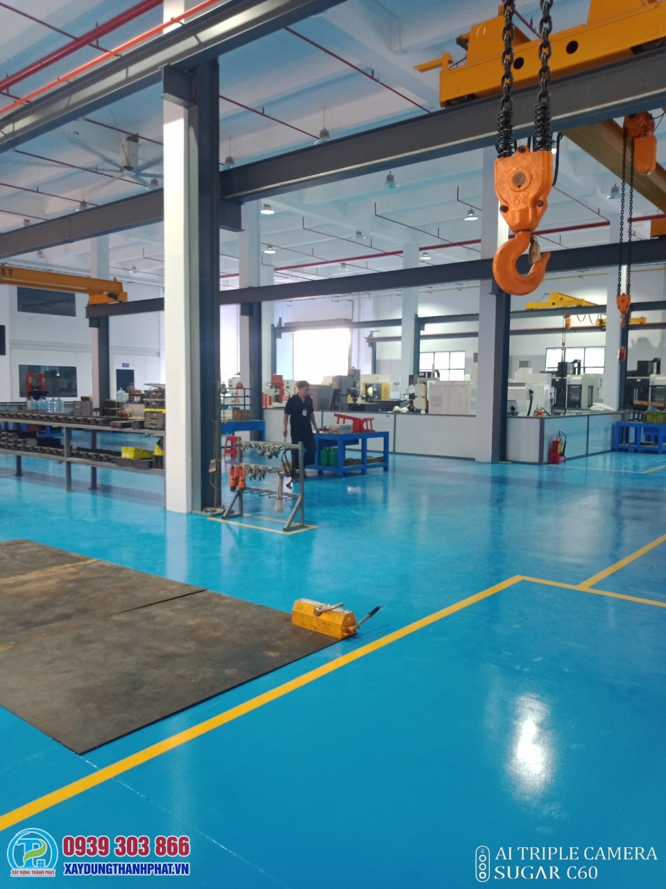 Dự án công ty Solomon Paragon - Thi Công Sơn Epoxy Thành Phát - Công Ty TNHH Kinh Doanh & Phát Triển Xây Dựng Thành Phát