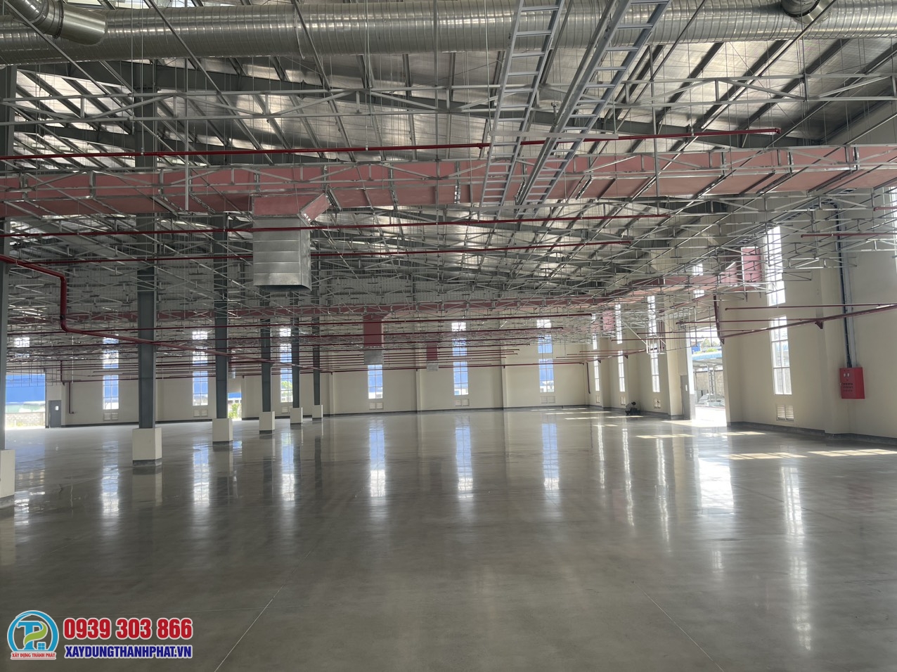 Dự án nhà máy Blao food - Thi Công Sơn Epoxy Thành Phát - Công Ty TNHH Kinh Doanh & Phát Triển Xây Dựng Thành Phát