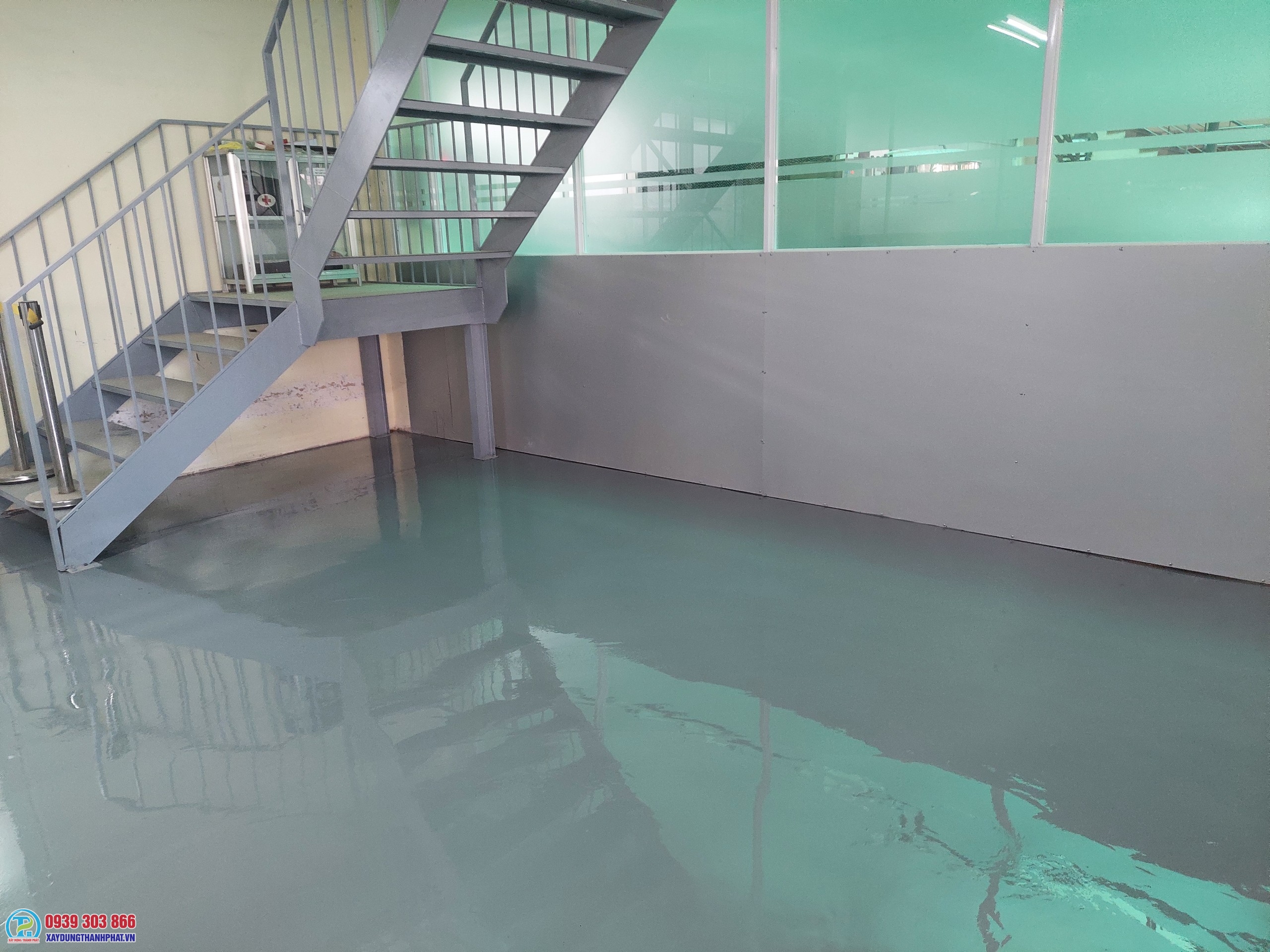 Nhà xưởng cao tầng Long Hậu - Thi Công Sơn Epoxy Thành Phát - Công Ty TNHH Kinh Doanh & Phát Triển Xây Dựng Thành Phát