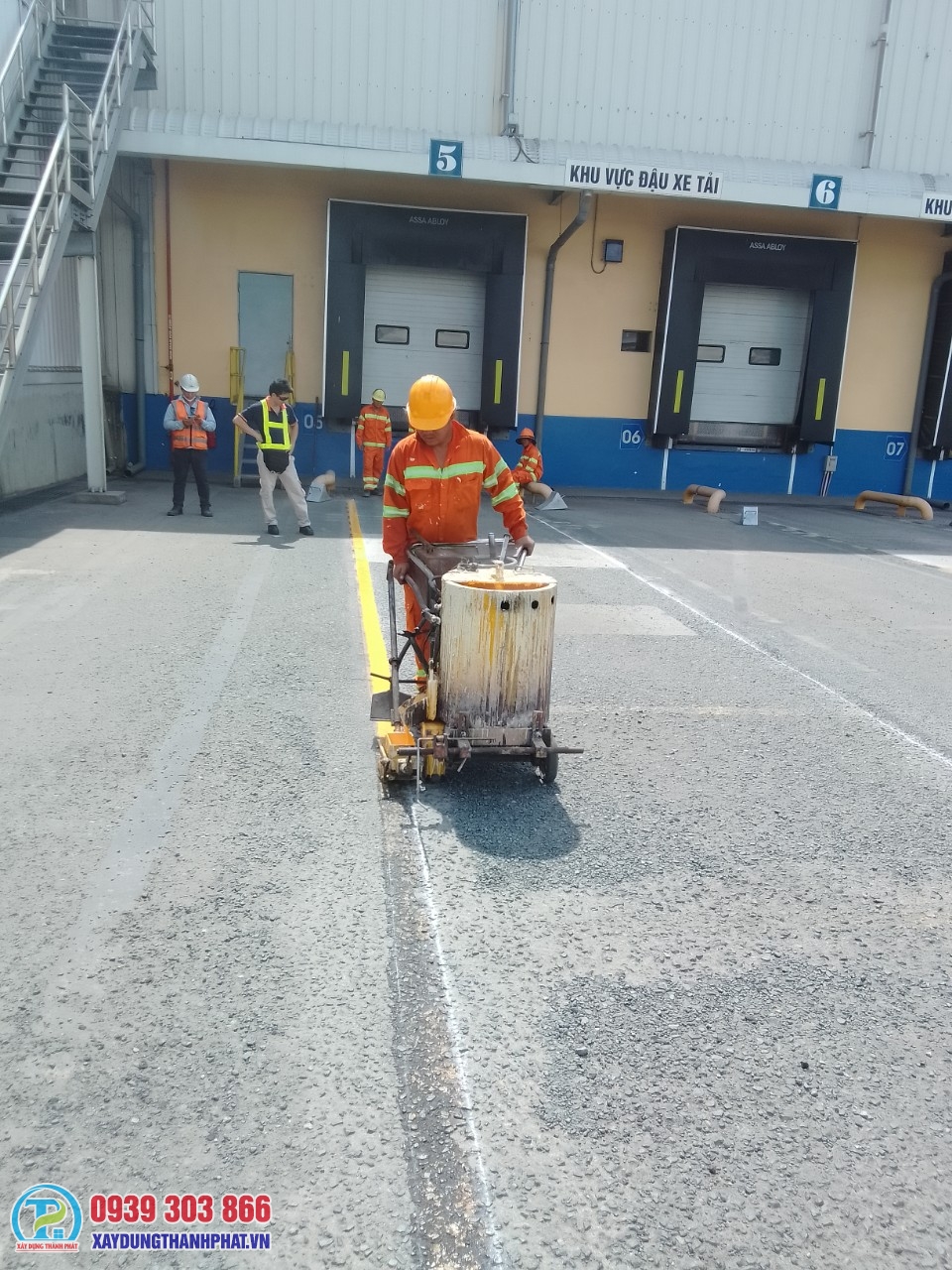 Thi công nhà máy P&G - Thi Công Sơn Epoxy Thành Phát - Công Ty TNHH Kinh Doanh & Phát Triển Xây Dựng Thành Phát