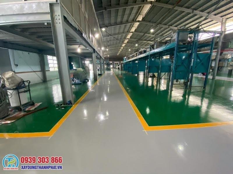 Thi công sơn sàn Epoxy - Thi Công Sơn Epoxy Thành Phát - Công Ty TNHH Kinh Doanh & Phát Triển Xây Dựng Thành Phát