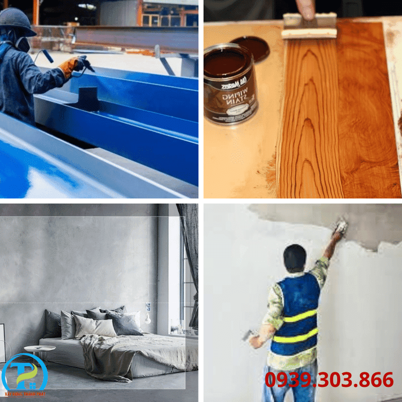 Thi công sơn trang trí - Thi Công Sơn Epoxy Thành Phát - Công Ty TNHH Kinh Doanh & Phát Triển Xây Dựng Thành Phát
