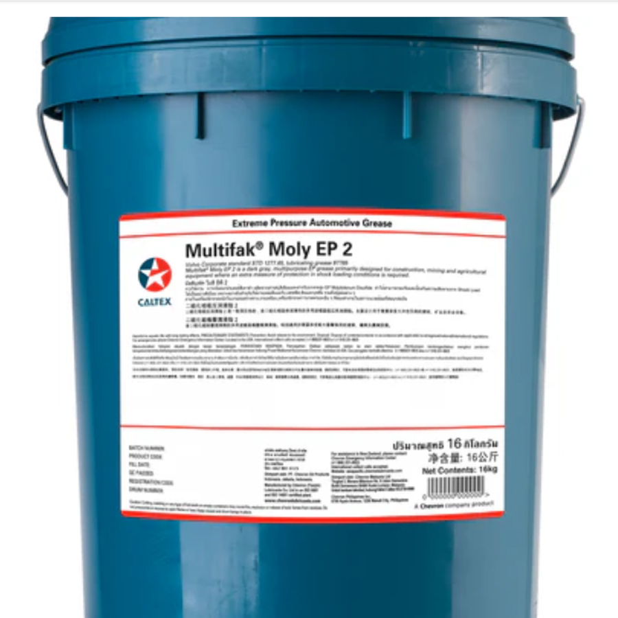 Mỡ bôi trơn Multifak Moly EP2 (16kgP ML2) - Dầu Nhớt INTERLUBE - Công Ty TNHH INTERLUBE Việt Nam