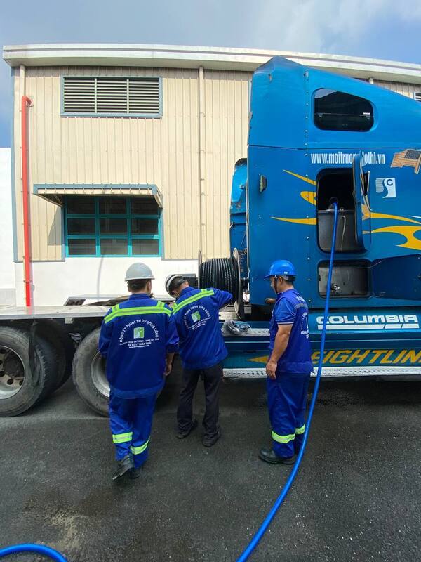 Hình ảnh thi công trên công trường - VNURENCO GROUP XN Đồng Nai  - Tổng Công Ty Môi Trường Đô Thị Việt Nam