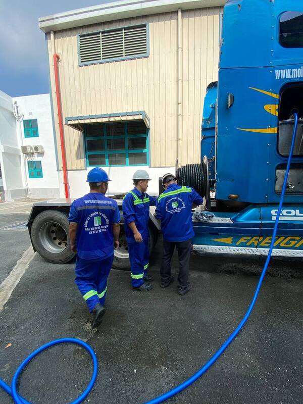 Hình ảnh thi công trên công trường - VNURENCO GROUP XN Đồng Nai  - Tổng Công Ty Môi Trường Đô Thị Việt Nam