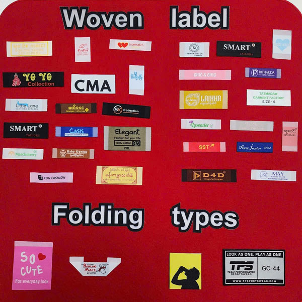 Nhãn mác dệt dạng gấp - Label Tem Nhãn Mác Vietnam Sourcing - Công ty TNHH Hatif