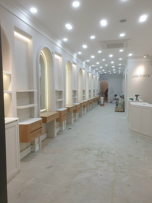 Thiết kế thi công nội thất Spa