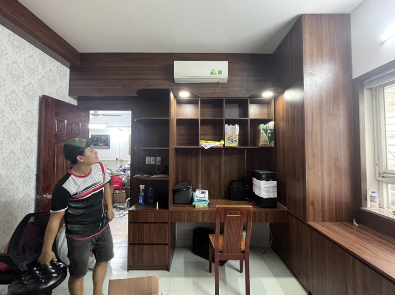 Thiết kế thi công nội thất chung cư An Lộc, quận 2