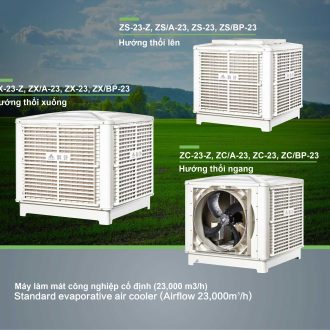 Máy làm mát công nghiệp cố định 23.000 m3/h - Thiết Bị Thông Gió Làm Mát Hợp Phát - Công Ty Cổ Phần Tập Đoàn Thương Mại Hợp Phát