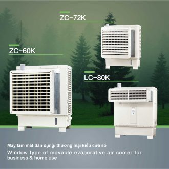 Máy làm mát không khí bằng hơi nước hiệu KEYE Kiểu cửa sổ - Thiết Bị Thông Gió Làm Mát Hợp Phát - Công Ty Cổ Phần Tập Đoàn Thương Mại Hợp Phát