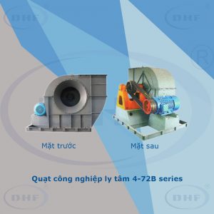 Quạt công nghiệp ly tâm 4-72B series - Thiết Bị Thông Gió Làm Mát Hợp Phát - Công Ty Cổ Phần Tập Đoàn Thương Mại Hợp Phát