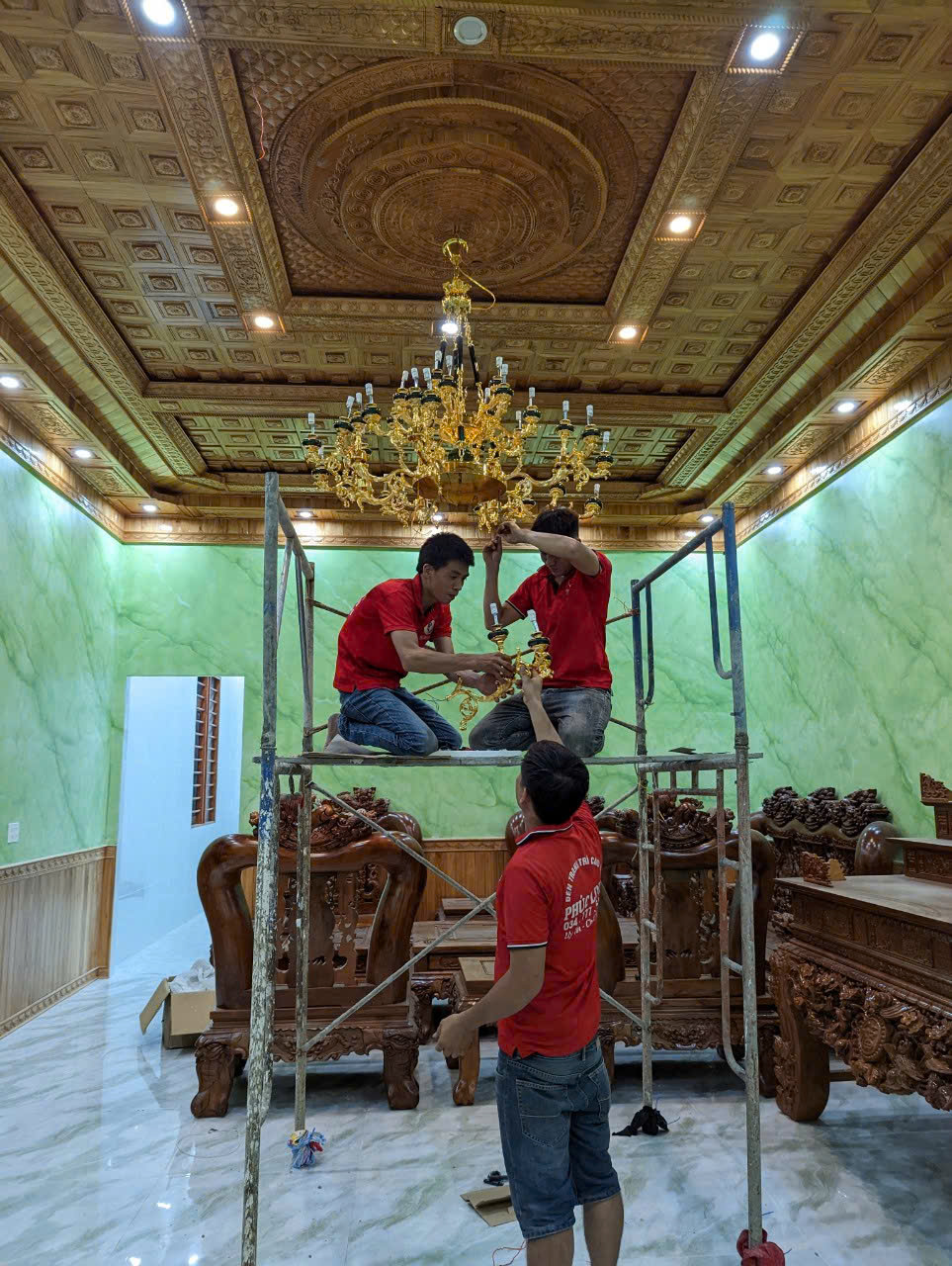 Thi công đèn trang trí - Hộ Kinh Doanh Phúc Linh