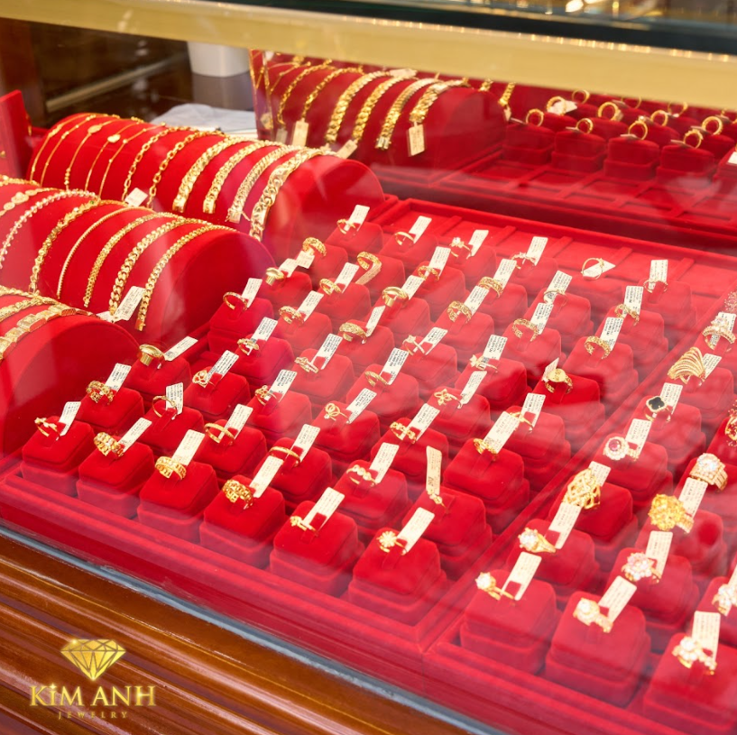 Nhẫn vàng - Công Ty TNHH Đầu Tư Kinh Doanh Vàng Bạc Đá Quý Kim Anh Jewelry