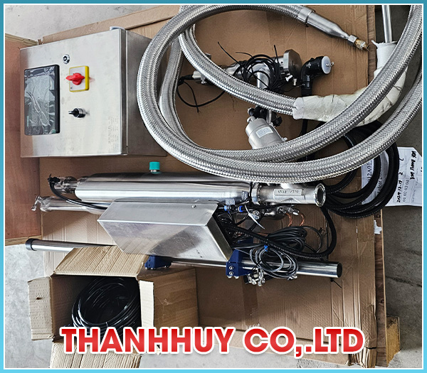 Máy phun định lượng nito lỏng