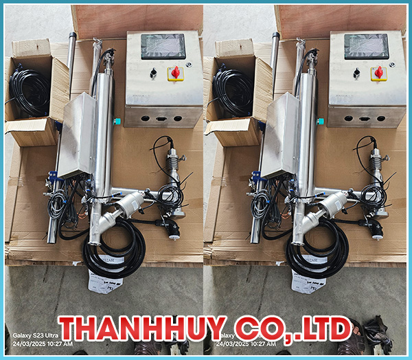 Máy phun định lượng nito lỏng