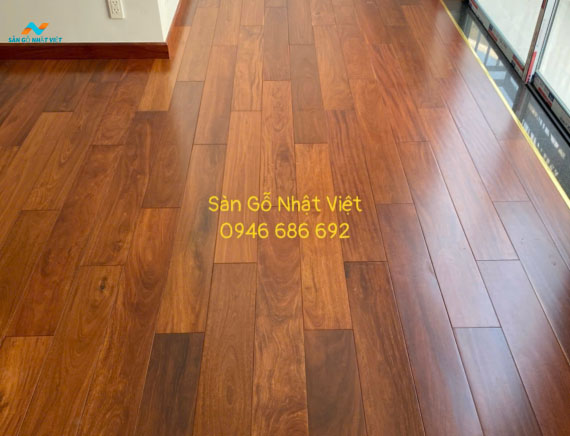 Sàn gỗ căm xe Lào