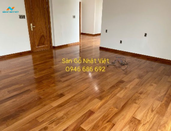 Sàn gỗ gõ đỏ