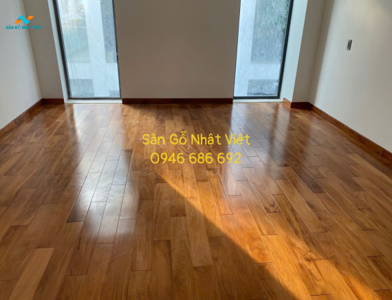 Sàn gỗ gõ đỏ