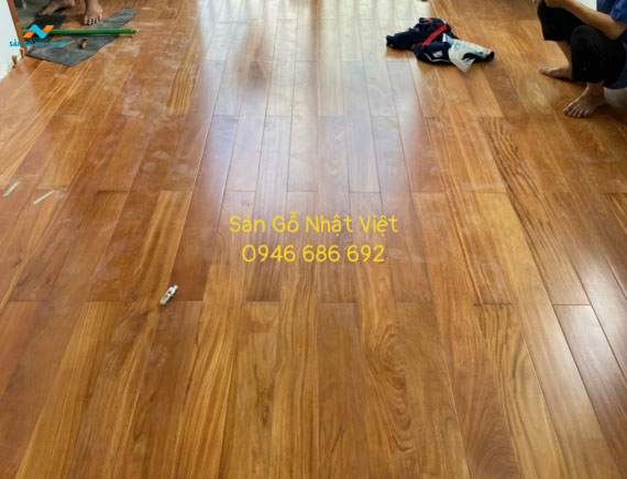 Sàn gỗ gõ đỏ