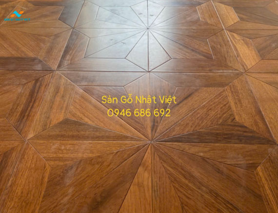 Sàn gỗ hoa văn