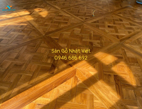 Sàn gỗ hoa văn