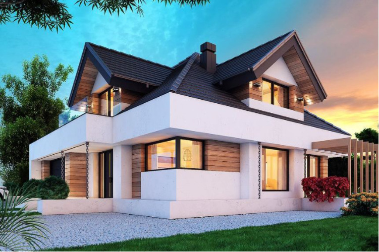 Thiết kế biệt thự 1 tầng hiện đại