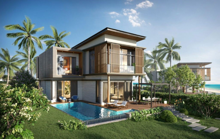 Thiết kế biệt thự có hồ bơi