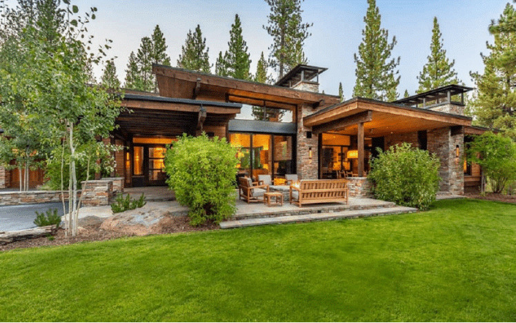 Thiết kế biệt thự sân vườn 1 tầng