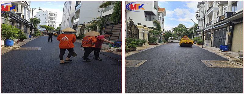 Dự án thi công đường nhựa tại Thủ Đức - Bê Tông Nhựa Nóng MTK - Công Ty TNHH Kỹ Thuật Xây Dựng Và Thương Mại MTK