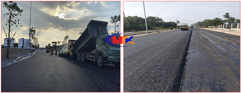 Dự án thi công đường nhựa tại Bến Tre - Bê Tông Nhựa Nóng MTK - Công Ty TNHH Kỹ Thuật Xây Dựng Và Thương Mại MTK