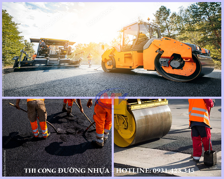 Thảm bê tông nhựa nóng - Bê Tông Nhựa Nóng MTK - Công Ty TNHH Kỹ Thuật Xây Dựng Và Thương Mại MTK