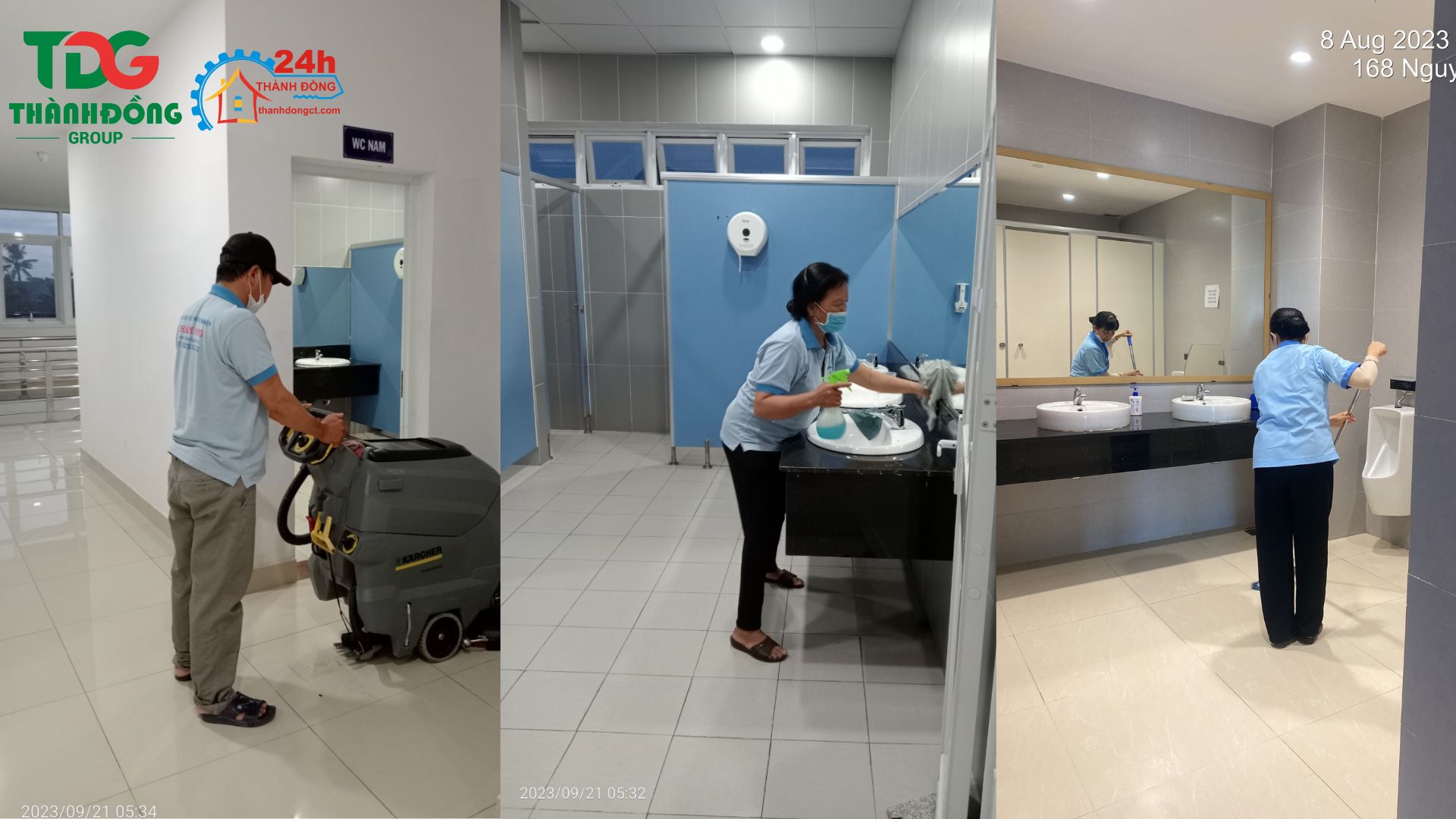 Dịch vụ vệ sinh - Công Ty Cổ Phần Thành Đồng Group