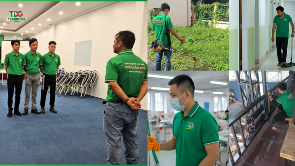 Dịch vụ vệ sinh định kỳ - Công Ty Cổ Phần Thành Đồng Group