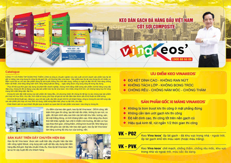 Catalogue - VINAKEOS` - Công Ty Cổ Phần Tập Đoàn Phú Thiên Long