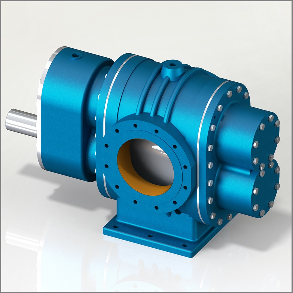 Bơm Lobe (bơm cánh khế) Yildiz - Model YLP10 - 1000 - 23 - Máy Bơm Công Nghiệp MPA - Công Ty TNHH Công Nghiệp MPA