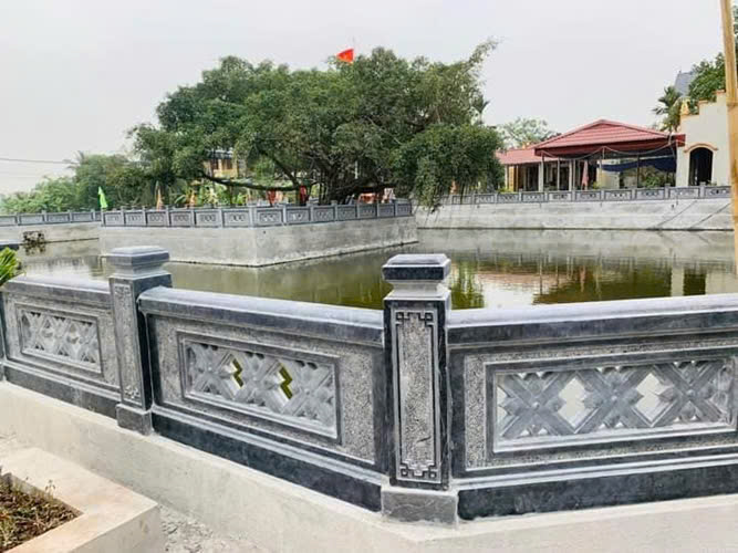 Hàng rào đá - Đá Mỹ Nghệ Hoa Lư