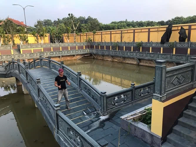 Hàng rào đá - Đá Mỹ Nghệ Hoa Lư