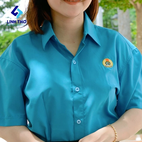Áo sơ mi công đoàn nữ