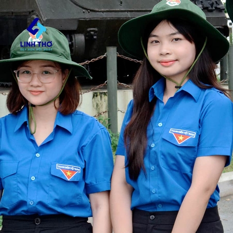 Áo sơ mi đoàn thanh niên nữ