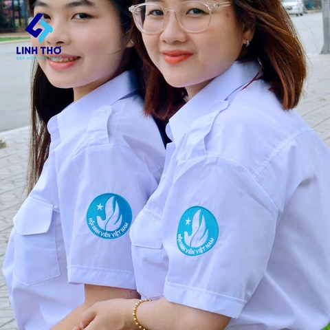 Áo sơ mi hội sinh viên nữ